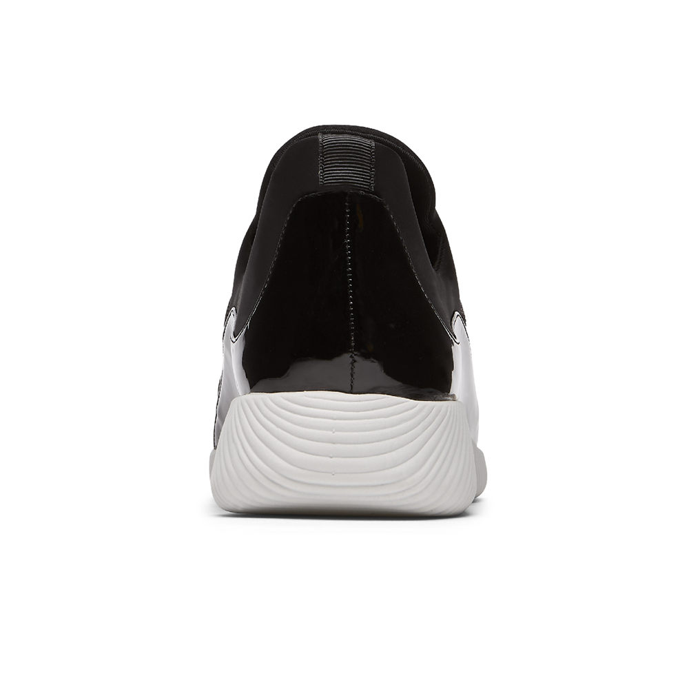 Womens Slip-Ons - Rockport City Lites Robyne - Black - ANWI27453